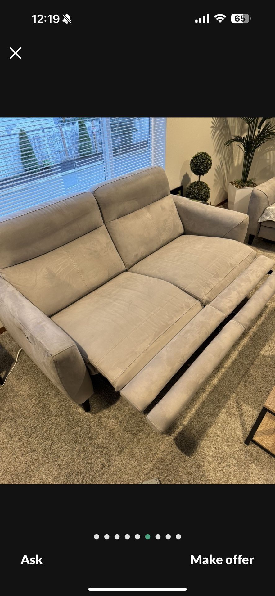 Dania Furniture power reclining sofas