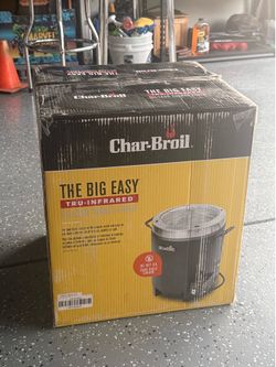 New in Box Big Easy Char-Broil Turkey Fryer Oil Less