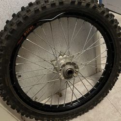 2009 Ktm 300xcw 21in And 18in Tire Set Up 