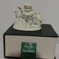 WINTER TALES OF THE SNOW BABIES FIGURINE 4"×2.5"×4" H