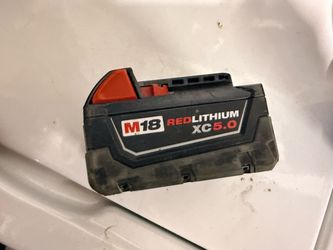 Milwaukee battery XC 5