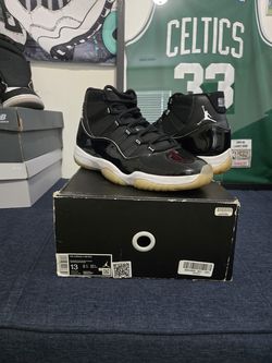 Jordan 11 25th anniversary size 13 used