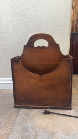 Vintage Magazine Holder