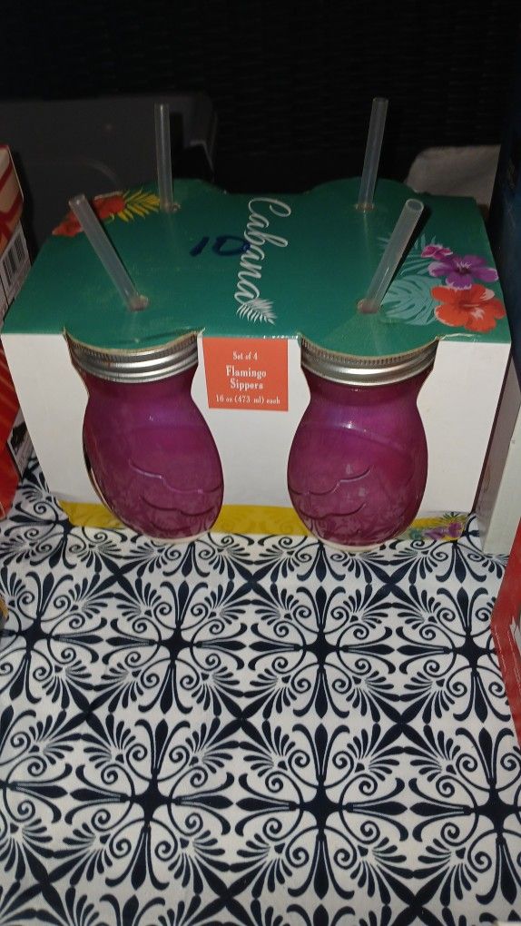 Drinking Glasses/ 2 Separate Sets
