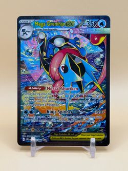 Pokemon Mega Evolution Chaos Rising Mega Greninja ex