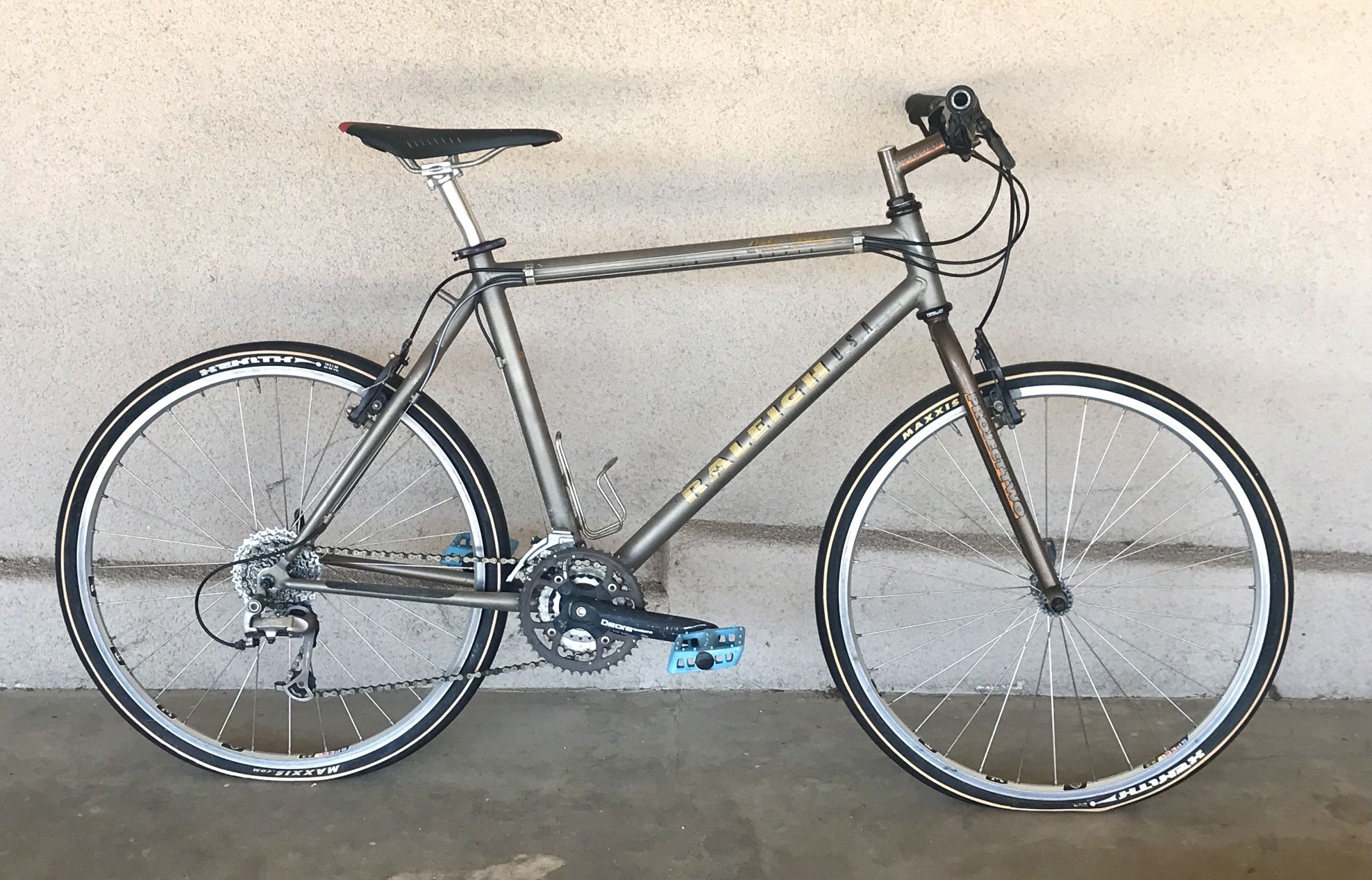 Titanium Raleigh John Tomac MTI1000 9speed Sram Shimano Mix Read Description