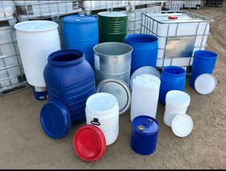 15 / 20 / 35 Gallon Rain Water Barrels and Containers
