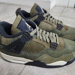 New Air Jordan 4 Olive Sz9