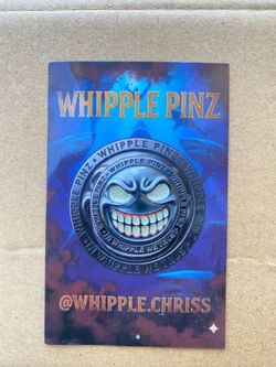 Whipple Pinz Shark Coin Glow In The Dark