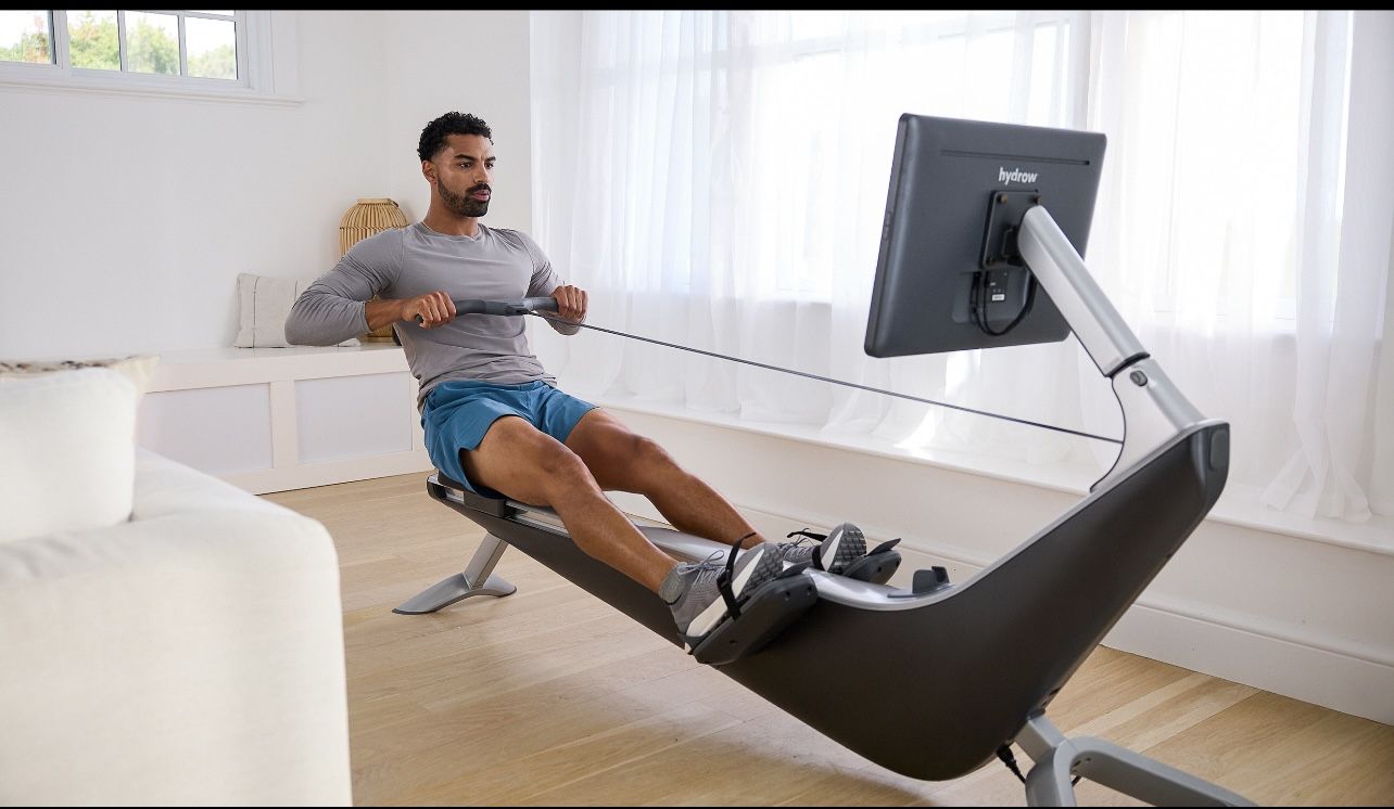 Hydrow Origin Rower, 22” Full-HD Touchscreen, Electromagnetic/Electronic Resistance,Bluetooth + WiFi