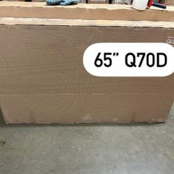 SAMSUNG 65-Inch Class QLED 4K Q70D Series Quantum HDR, Dual LED, Object Tracking Sound Lite, Q-Symphony, Motion Xcelerator Turbo+, Gaming Hub, Smart T