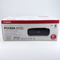 Canon Pixma iP2702 InkJet Photo Printer Black 210 Color 211 Inks Included Sealed