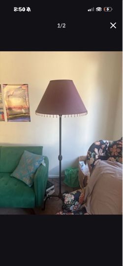 Purple lamp