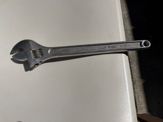 Blue-Point 15" Adjustable Wrench Forged Alloy Steel