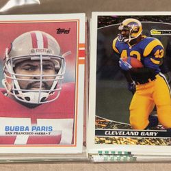 Mystery 50x Count Of Football Cards (Range From 60’s-Present Day)