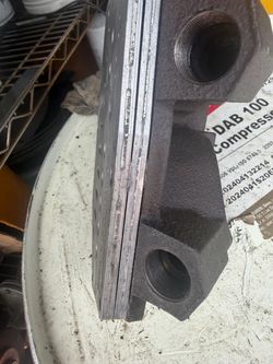 DAB 100 Air Compressor Cylinder Head Block