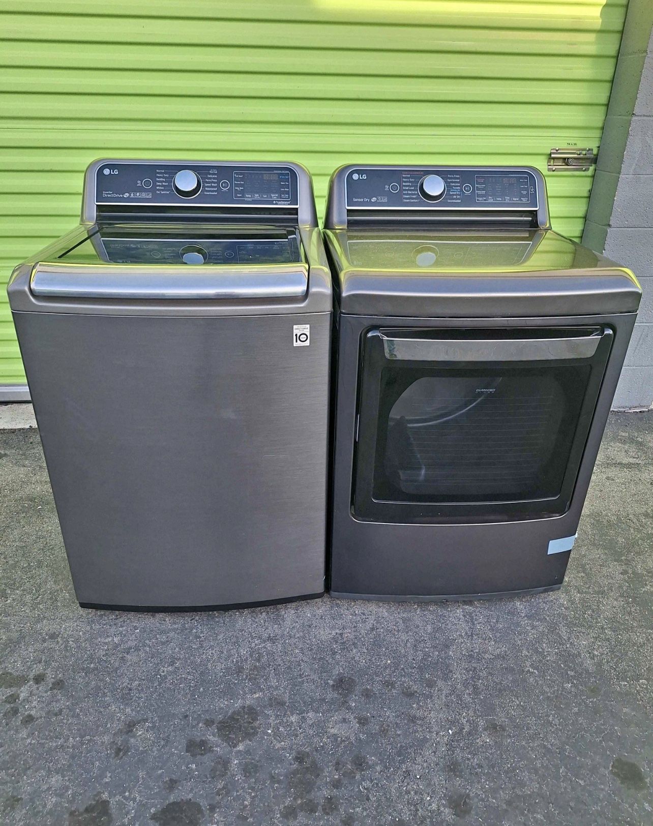 Washer And Gas Dryer