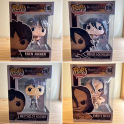 Attack On Titan Funko Pop! Set 