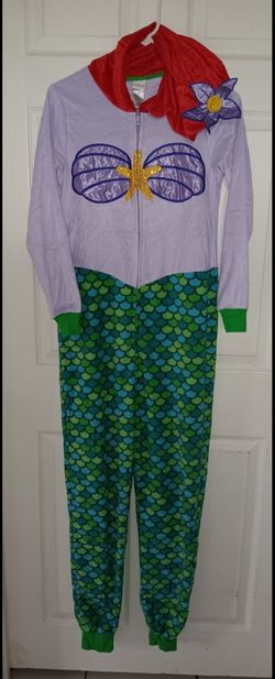 HALLOWEEN Disney mermaid onesie pajama costume XSMALL 0/2 $10 FIRM