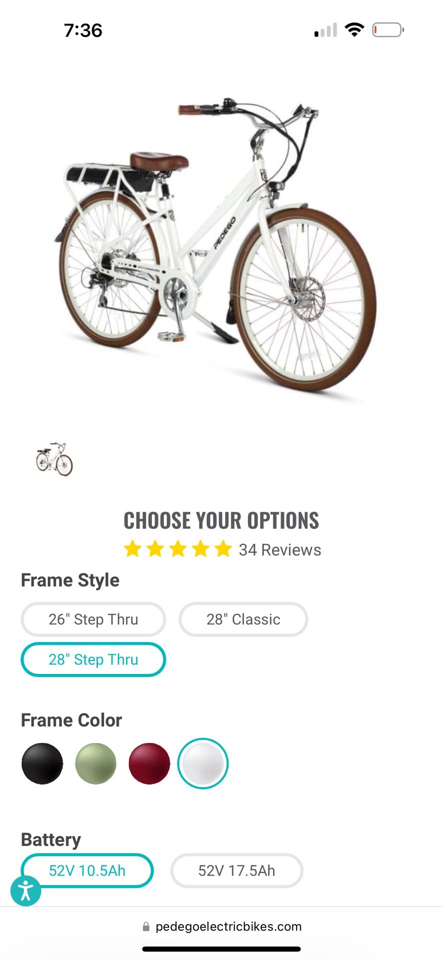 E-bike With New Battery