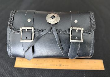 Leather Motorcycle Tool Pouch
