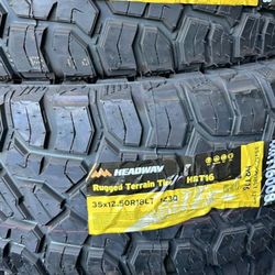35/1250/18 New Set Of Tires
