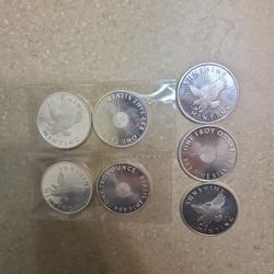 Premium Sunshine Mint 1 Oz 999 Silver Coins. $83  Each 