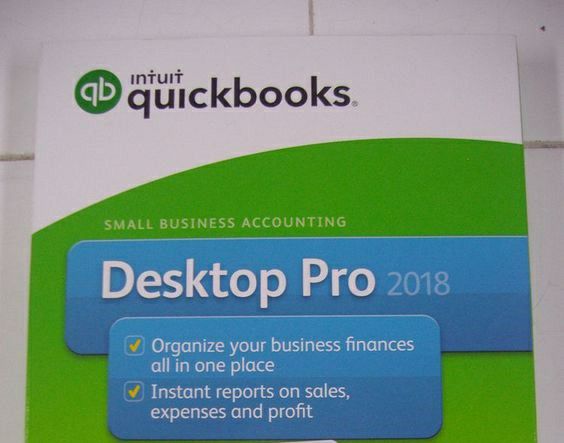 QuickBooks Intuit Desktop Pro 2018 For Laptop & Desktop