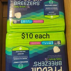 Adult Diapers $10 Each