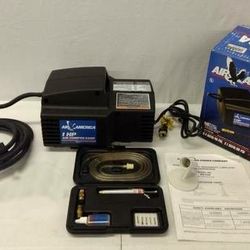 Air America 1 HP Air Compressor and Engraver's Kit