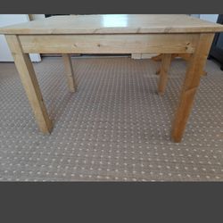 Wood End Table