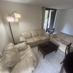 3 Piece Leather couch