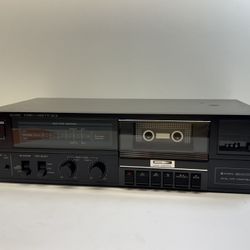 Vintage JVC Stereo Cassette Deck KD-V100 Metal Tape Compatible Made In Japan (Professionally Serviced)