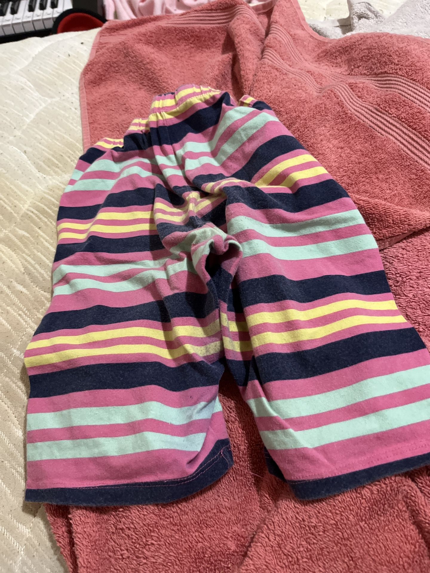 Colorful Striped Shorts