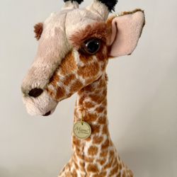 miyoni by aurora 30” realistic plush giraffe