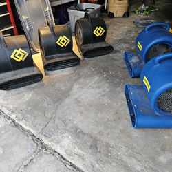 Drying fan, Air mover