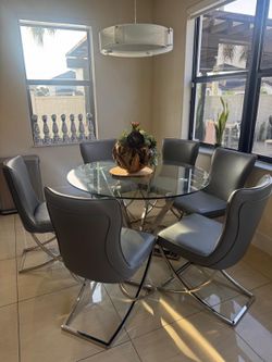 Dinning chairs - grey