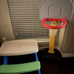 Little Tikes Basketball & Picnic Table