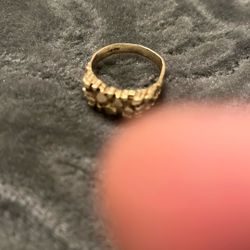 10k Nugget Ring 