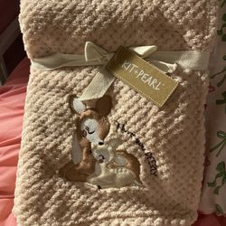 Pink/ Bage Baby Blanket !! 