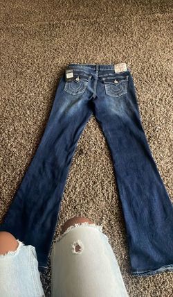 BECCA SN BTTN FRNT FLP BOOTCUT True Religion Jeans Size 28