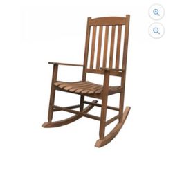 Wood Porch Rocking Chair