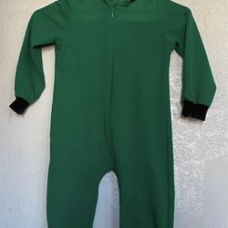 Christmas Grinch Jumpsuit With Hat