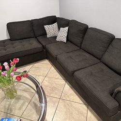 Charcoal Sectional 