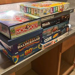 Assorted Board Games 