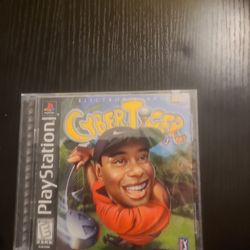 Brand New Factory Sealed Cyber Tiger for Playstation 1