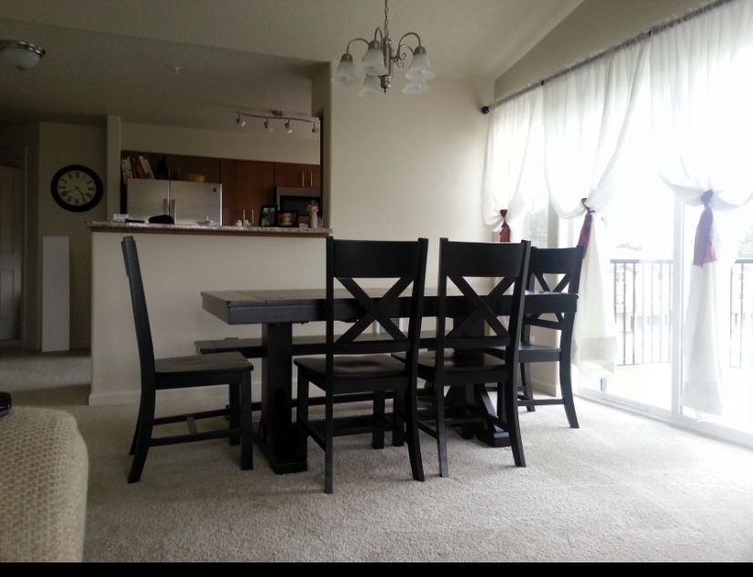 Dining Table Chairs And Bench