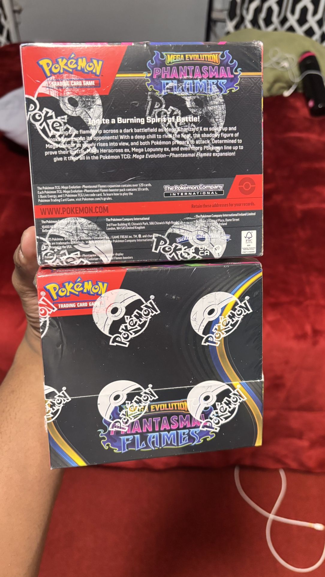 Pokemon Phantasmal flames booster Box