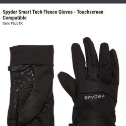 Spyder Fleece Gloves Winter
