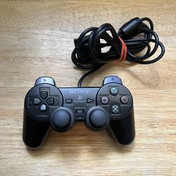 Sony PlayStation 2 PS2 DualShock 2 Controller Black OEM - For Parts. #1